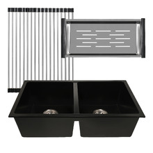 Grange 780mm Double Granite Kitchen Sink Package