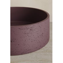 Concrete 390mm Round Above Counter Basin