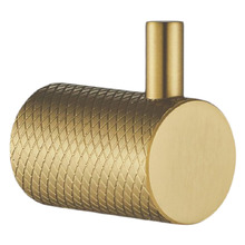 Lexi Knurled Stainless Steel Robe Hook