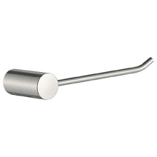 Lexi Knurled Stainless Steel Toilet Roll Holder