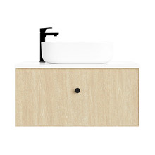 Chifley 750mm Coastal Oak Wall Hung Vanity