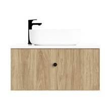 Chifley 750mm Prime Oak Wall Hung Single Vanity