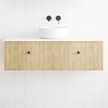 Chifley Prime Oak Wall Hung Single Vanity