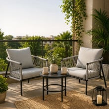 2 Seater Valestia Outdoor Lounge Set