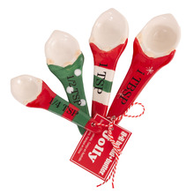 4 Piece Carol Gnome Measuring Spoon Set