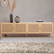 175cm Senna Rattan Entertainment Unit