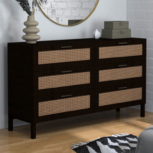 Senna Rattan 6 Drawer Chest