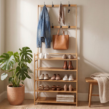 Jazmin Bamboo Hall Tree