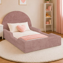 Benny Upholstered Low-Profile Bed Frame