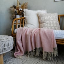 Kensington Merino Wool & Cashmere Throw Rug