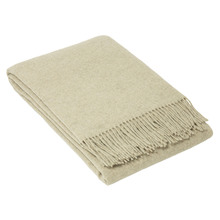 Oxford Wool-Blend Throw Blanket