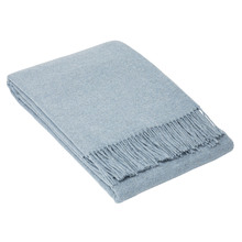 Oxford Wool-Blend Throw Blanket