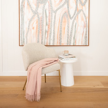 Oxford Wool-Blend Throw Blanket