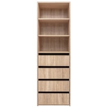 Geneva Slim Shaker Shelf Wardrobe