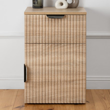 Brunswick Fluted Bedside Table