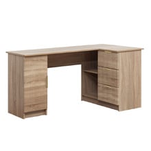 Sifiona L-Shaped Desk with Pull Handles