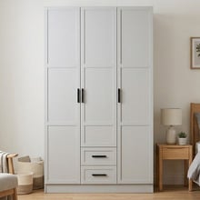 Bekston 3 Door 2 Drawer Wardrobe