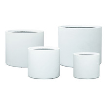 4 Piece Lennon Fibre Clay Planter Set
