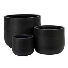 3 Piece Quinn Fibre Clay Planter Set
