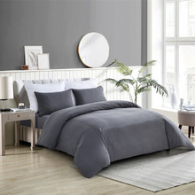 Grey Seraffin Cotton Quilt Cover Set