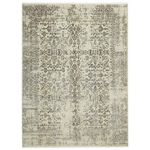Brown Hand-Knotted Wool Rug