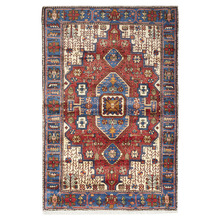 Pruitt Hand-Knotted Wool Persian Rug