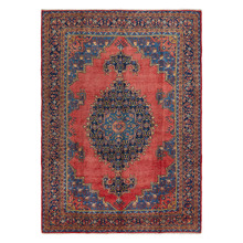 Basquiat Hand-Knotted Wool Persian Rug