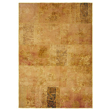 Kaya Patchwork Hand-Knotted Wool Persian Rug