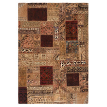 Dana Patchwork Hand-Knotted Wool Persian Rug