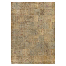 Zaan Pure Wool Vintage Persian Rug