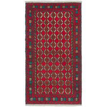 Balouch I Hand-Knotted Wool Persian Rug