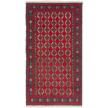 Balouch IX Hand-Knotted Wool Persian Rug