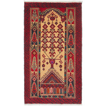 Balouch IV Hand-Knotted Wool Persian Rug