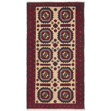 Balouch VII Hand-Knotted Wool Persian Rug