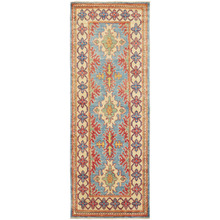 Kazak I Hand-Knotted Wool Runner
