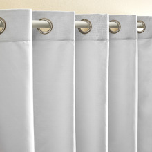 Lexington Bright White Blockout Eyelet Curtains (Set of 2)