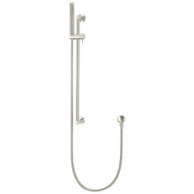 Round Single Function Hand-Held Shower on Rail