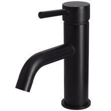 Round Agatha Brass Basin Mixer Tap
