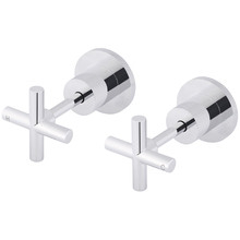 2 Piece Cross Handle Wall Top Assembly Set