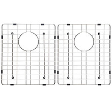 Rectangular Lavello Stainless Steel Sink Grids (Set of 2)