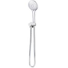 Round Hand-held Shower on Swivel Bracket
