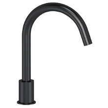 Round 180mm Hob Gooseneck Basin Spout