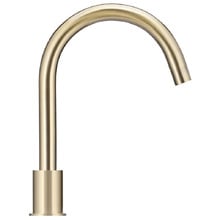 Round 180mm Hob Gooseneck Basin Spout
