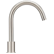 Round 180mm Hob Gooseneck Basin Spout