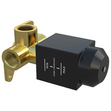 Gold & Black Shower/Bath Wall Mixer In-Wall Body Only