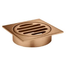 TS 80mm Solid Brass Trapscrew Floor Waste