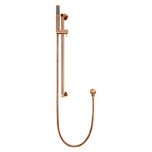 Round Single Function Hand-Held Shower on Rail