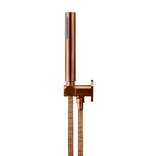Round Single Function Hand-held Shower on Adjustable Bracket