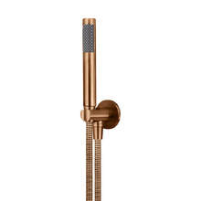 Round Single Function Hand-held Shower On Fixed Bracket