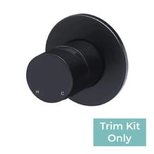 Round Pinless Shower/Bath Wall Mixer Trim Kit Only